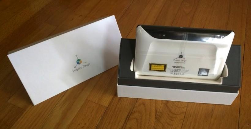 Google Project Tango orders arriving for developers