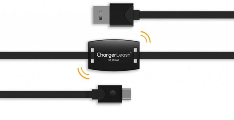 ChargerLeash Pro charging cable shrieks when you forget it