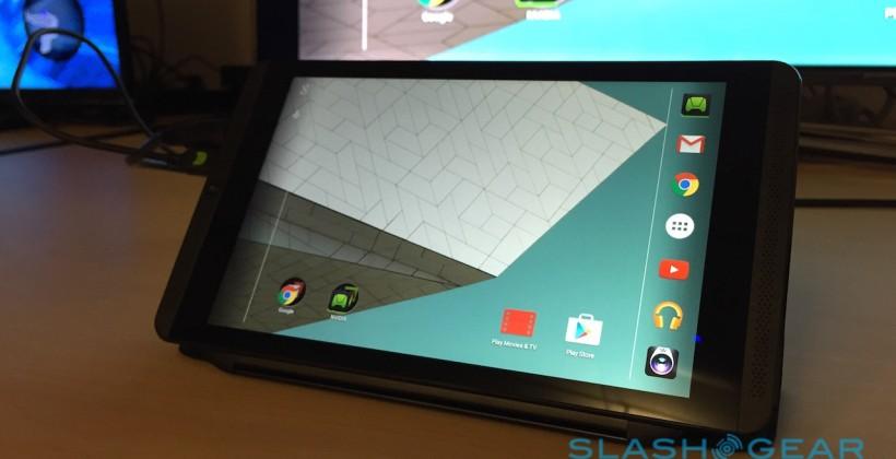 NVIDIA’s SHIELD Tablet Lollipop update dated