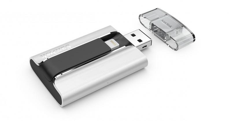 SanDisk iXpand Flash Drive made for iPhone and iPad - SlashGear