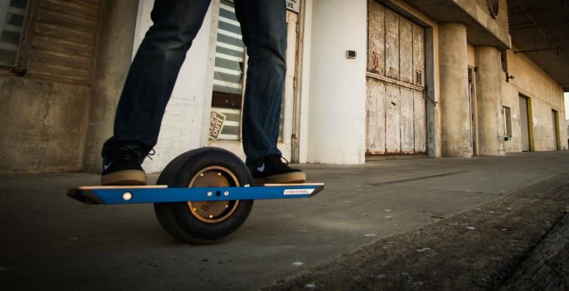 Onewheel skateboard takes boardsport to the next level