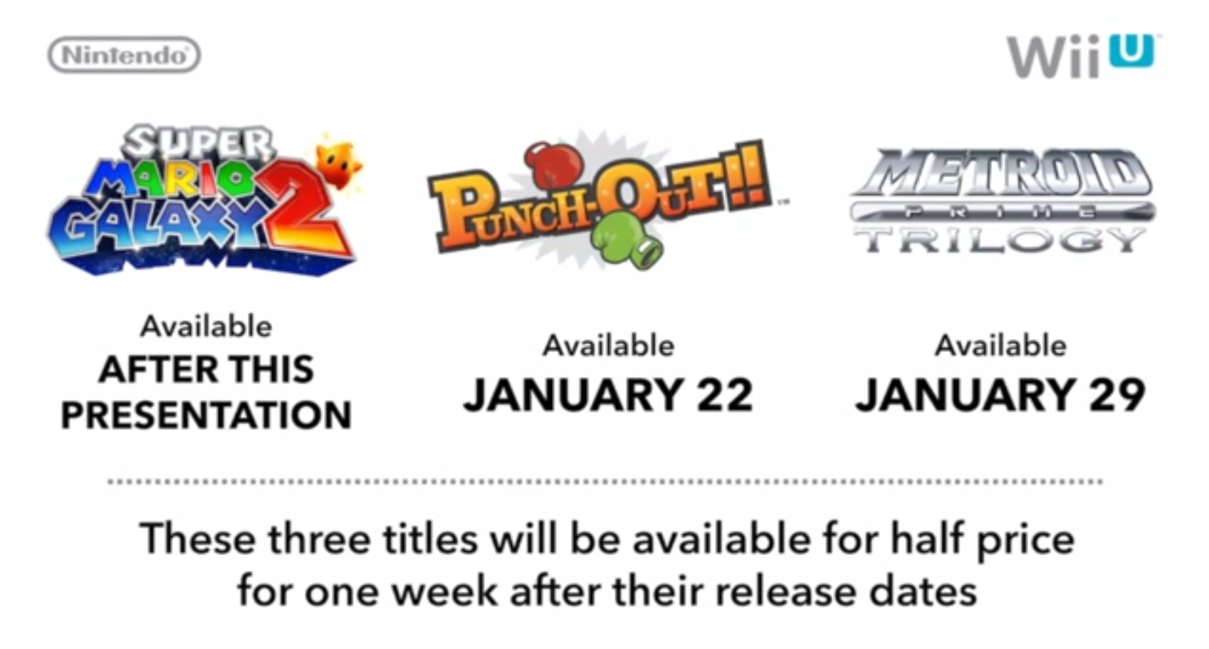 Wii U Full sized Original Wii Games Launching This Month SlashGear