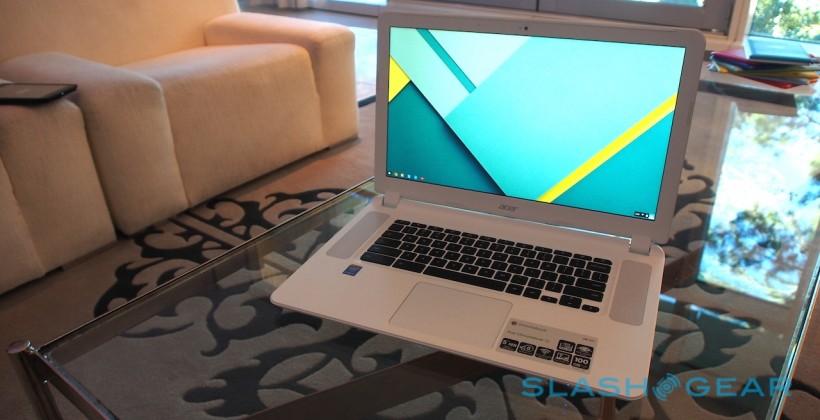 Acer’s Chromebook 15 is just what Chrome OS needs
