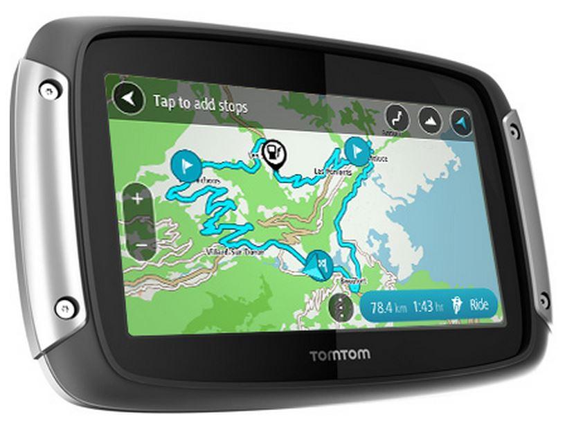TomTom RIDER targets motorcyclists with tailored "exciting" routes