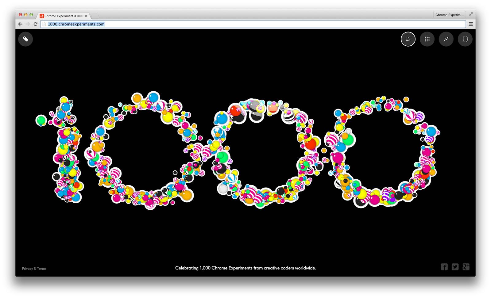 Google Chrome Experiments launches their 1000th experiment SlashGear