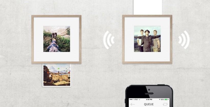 Wundershine blends print and digital for odd photo frame