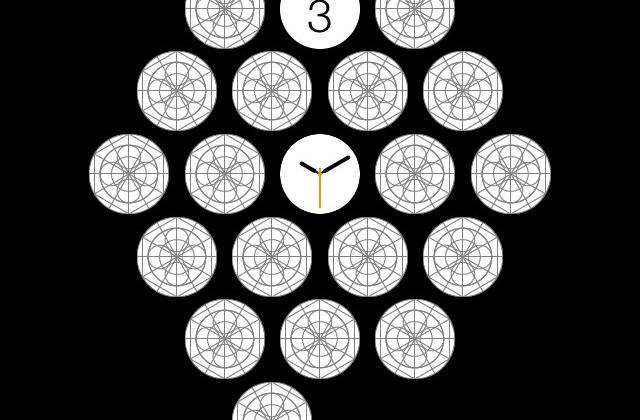 Apple Watch app: spanning the grid