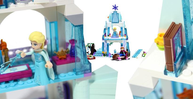 frozen castle lego