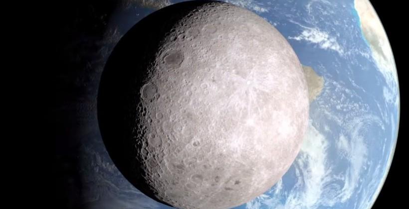 NASA shows off moon phases from the far side