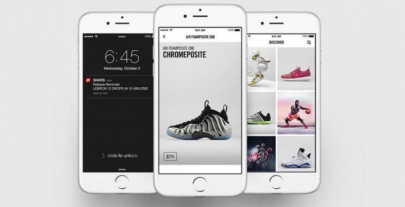 Nike steps up with new SNKRS app