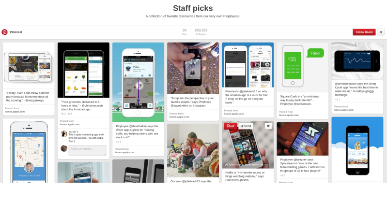 Pinterest now has pins for iPad, iPhone apps - SlashGear