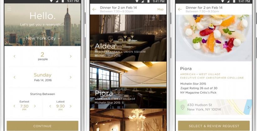 ‘Restaurant concierge’ app Reserve comes to Android