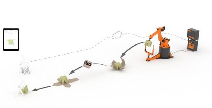 RoboChop lets you carve foam blocks using a robotic arm via the web