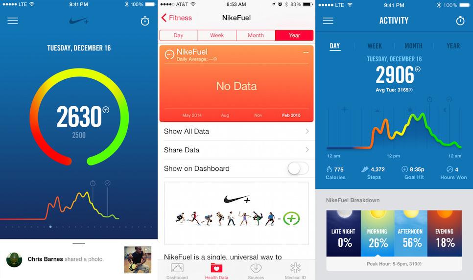 nike fuelband app