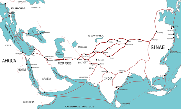 silk-road-map