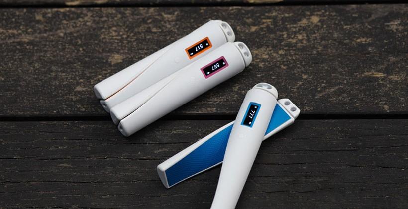 Sophia smart jump rope counts calories and syncs with smartphone