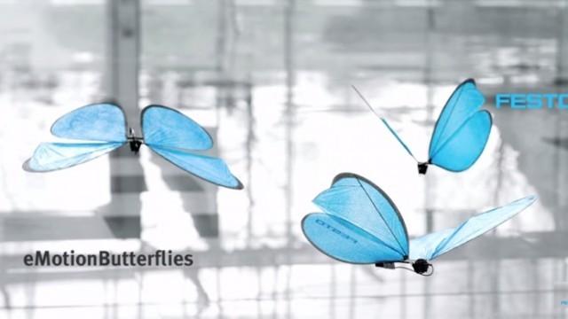 festo emotion butterflies