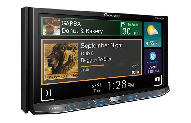 Pioneer AVH-4100NEX CarPlay and Android Auto receiver ships