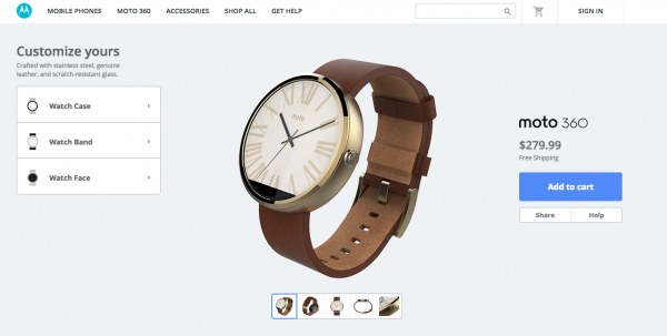 moto maker 360