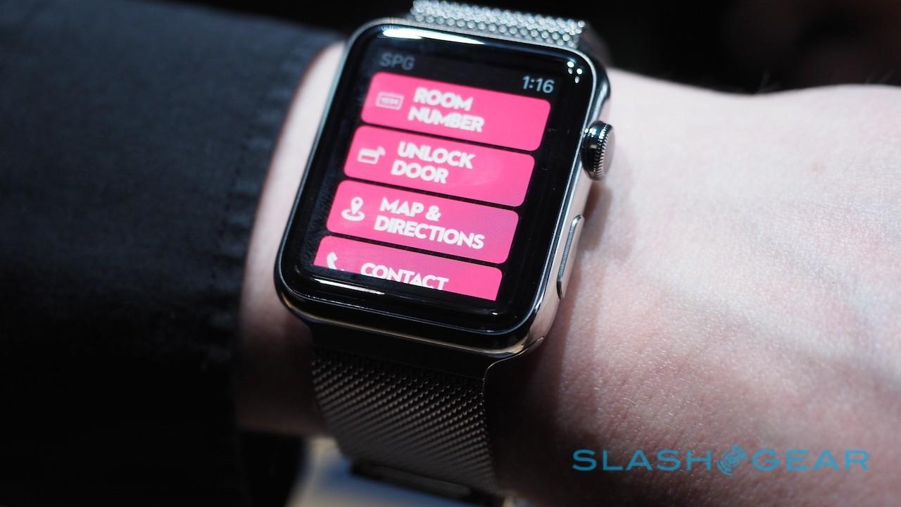 apple watch 4 on hand