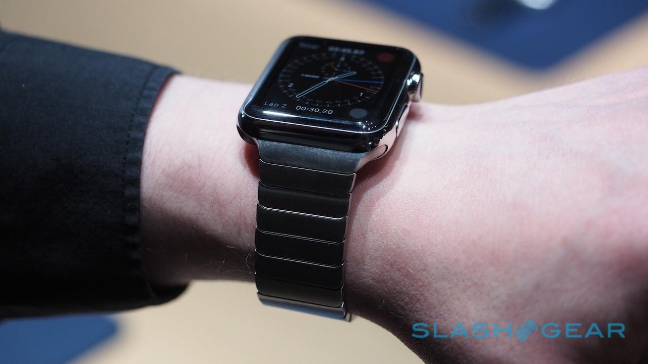 apple watch 4 on hand