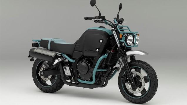 Honda Bulldog concept is a boxy modern bike