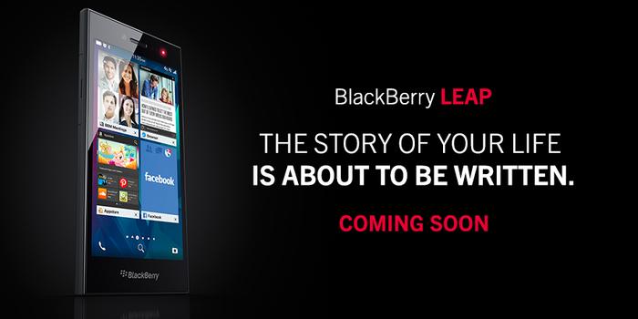 BlackBerry Leap: for “rising stars” with BlackBerry values