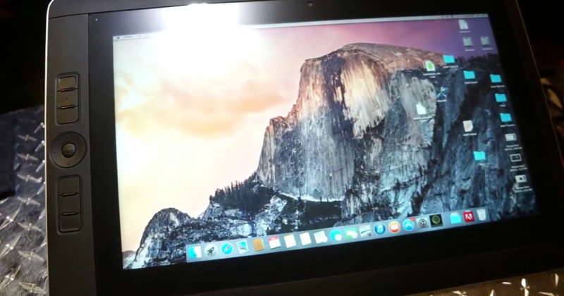 Hack puts OS X Yosemite on a Wacom Cintiq Companion 2