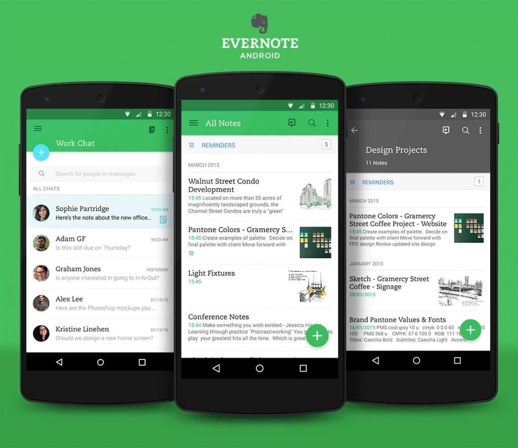 Evernote App Android