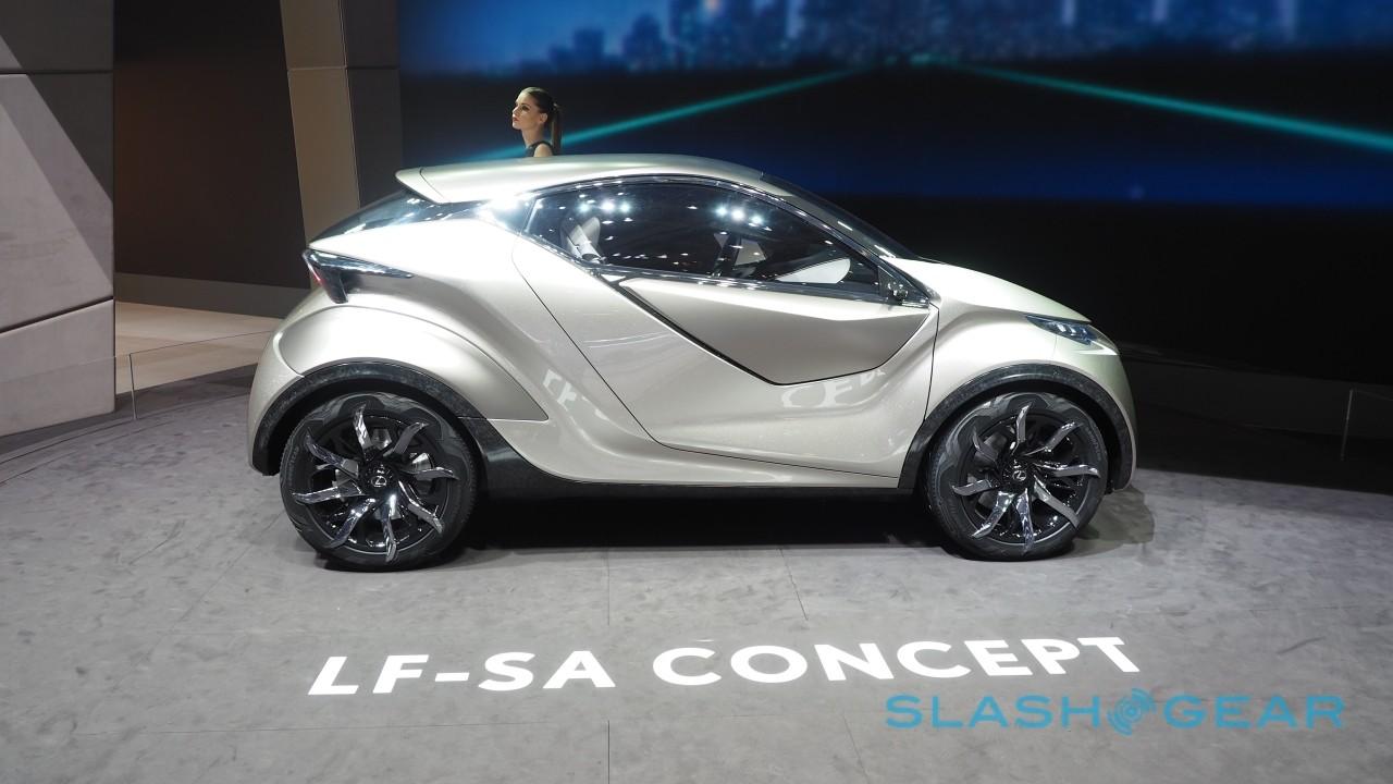 Lexus LFSA Concept wants to chew up Smart and MINI