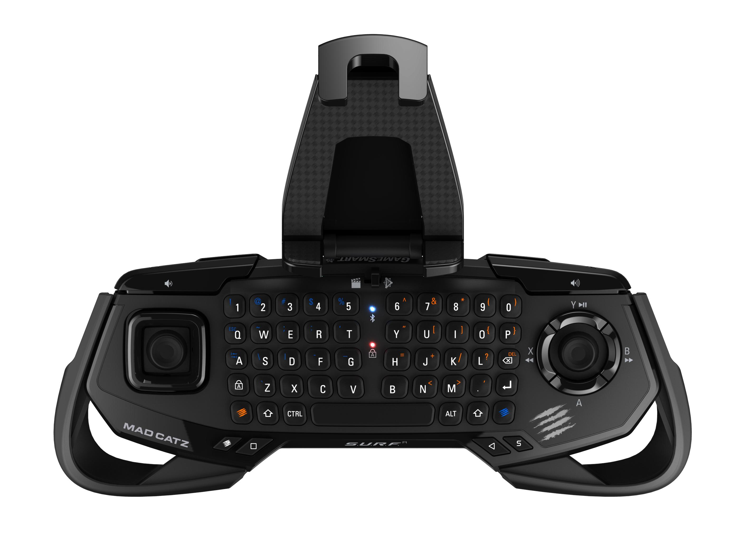 Mad Catz unveils two game controllers S.U.R.F.R and L.Y.N.X.3 for mobile SlashGear