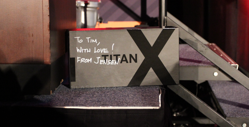 NVIDIA GeForce GTX TITAN X revealed, handed to Tim Sweeney