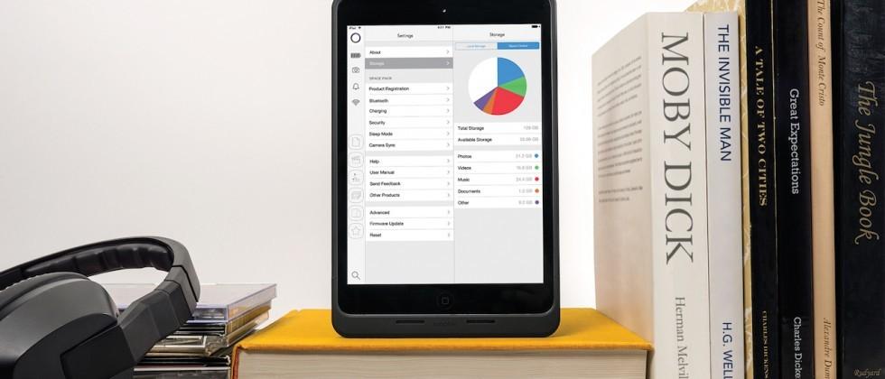 Mophie Spacestation adds power & storage to iPhone 6, iPad mini
