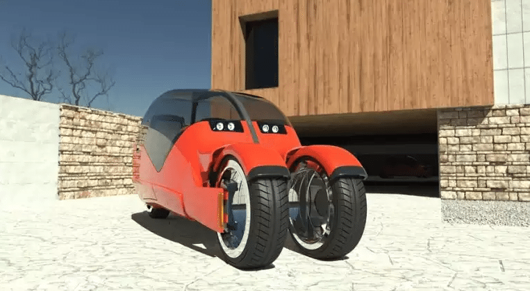 Lane Splitter car concept transforms into a pair of motorcycles