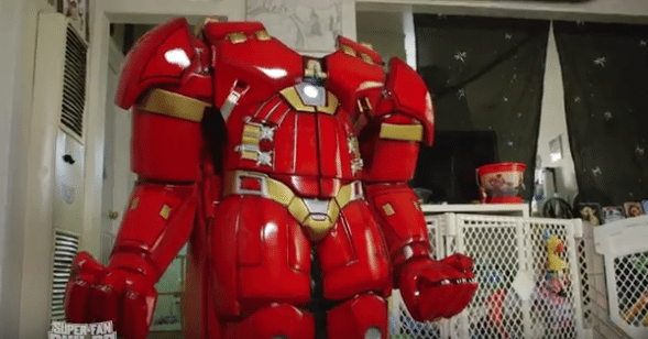 Hulkbuster high chair makes dinner time unbeatable