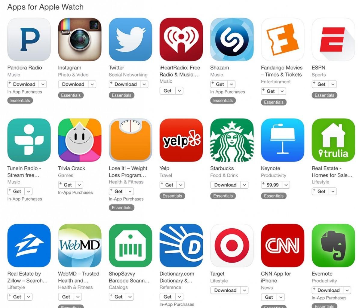 android watch app store