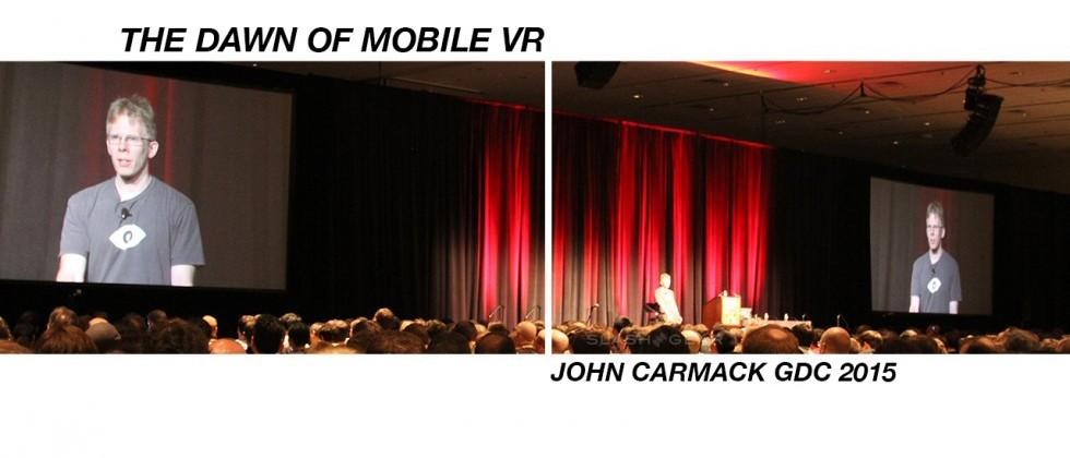 John Carmack’s “Dawn of Mobile VR” from GDC 2015 is now public