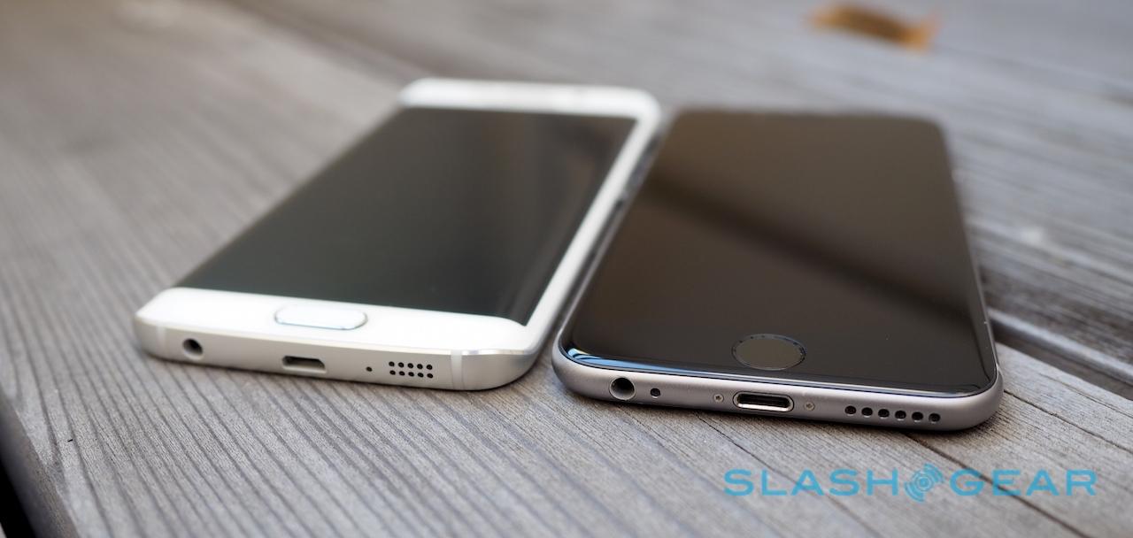 Samsung Galaxy S6 edge vs iPhone 6
