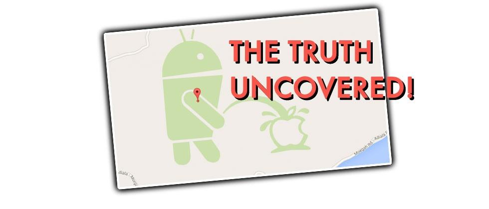 Google Maps “Android Peeing on Apple” Bandit Revealed