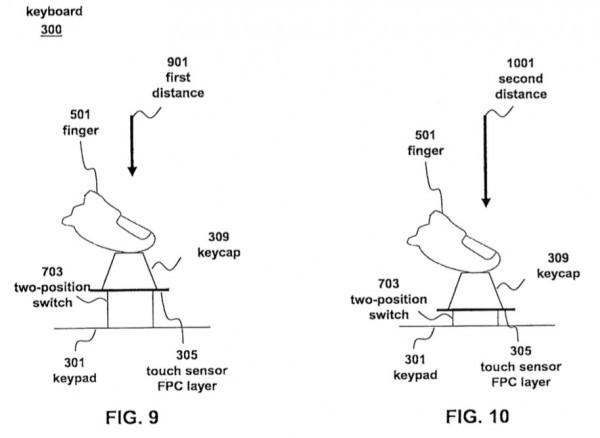 Apple granted patent for 'fusion keyboard' with multitouch keys