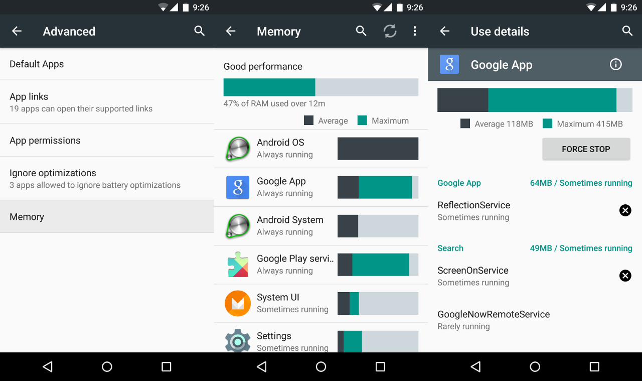 android-m-memory