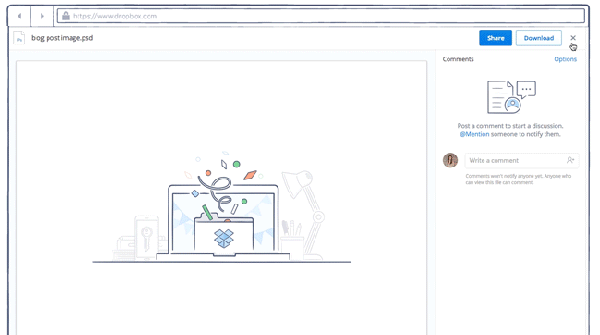 Dropbox S Web Image Preview Now Supports Even Psd Ai Eps Slashgear