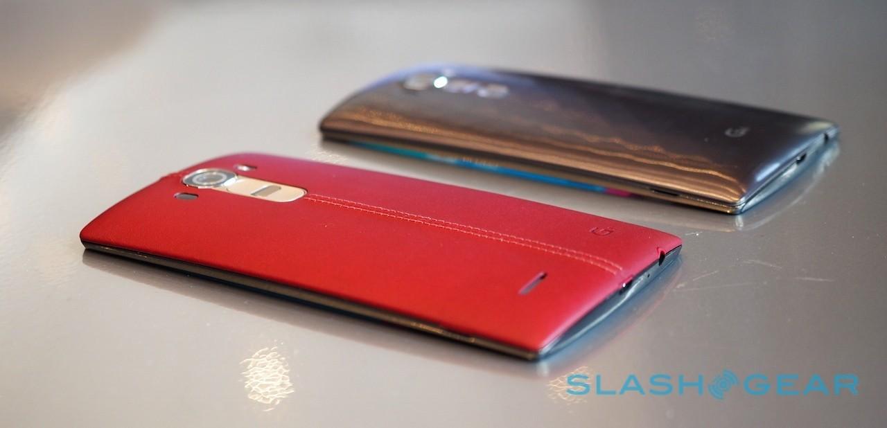 LG G4 leather vs plastic