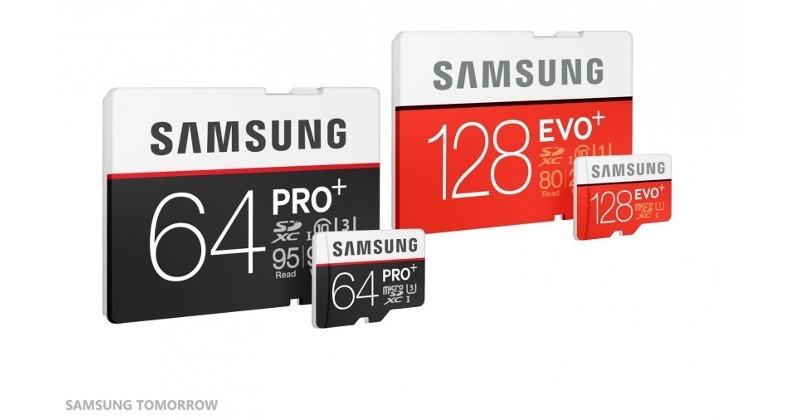 Samsung PRO Plus, EVO Plus memory cards ready for UHD content