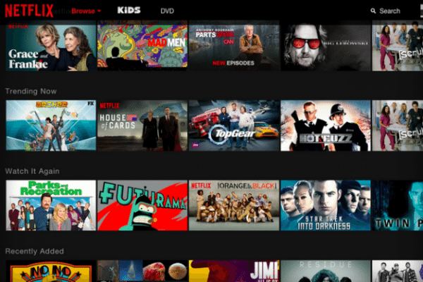 Netflix testing new interface design, dropping the annoying carousel