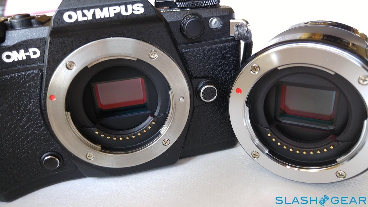 Olympus Air A01 and E-M5 Mark II
