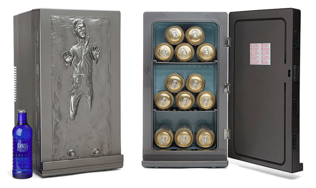 Carbonite Han Solo Fridge Keeps Your Beverages Chilled Slashgear