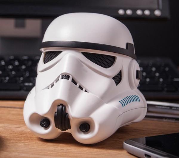 Stormtrooper helmet bluetooth speaker goes on sale in time for 'Force Awakens'