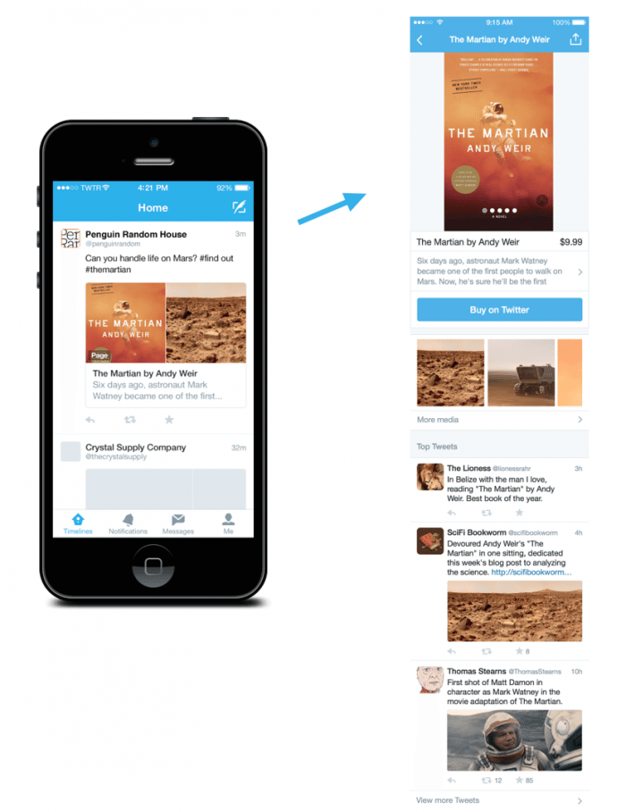 New Twitter feature collects tweets based on products and places
