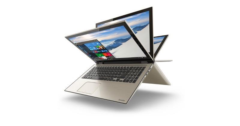 Toshiba’s new 2-in-1 lineup: Satellite Fusion, Radius